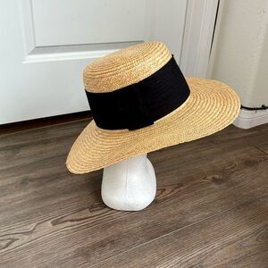 a new day Straw Hat with Black Band